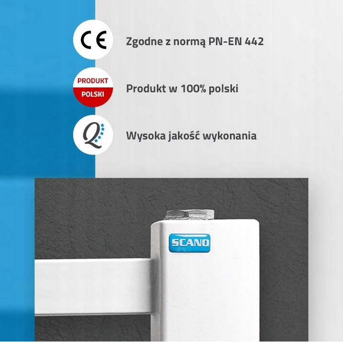 Grzejnik łazienkowy Typ EPŁ | Dobra Cena | Sklep Online - SCANO